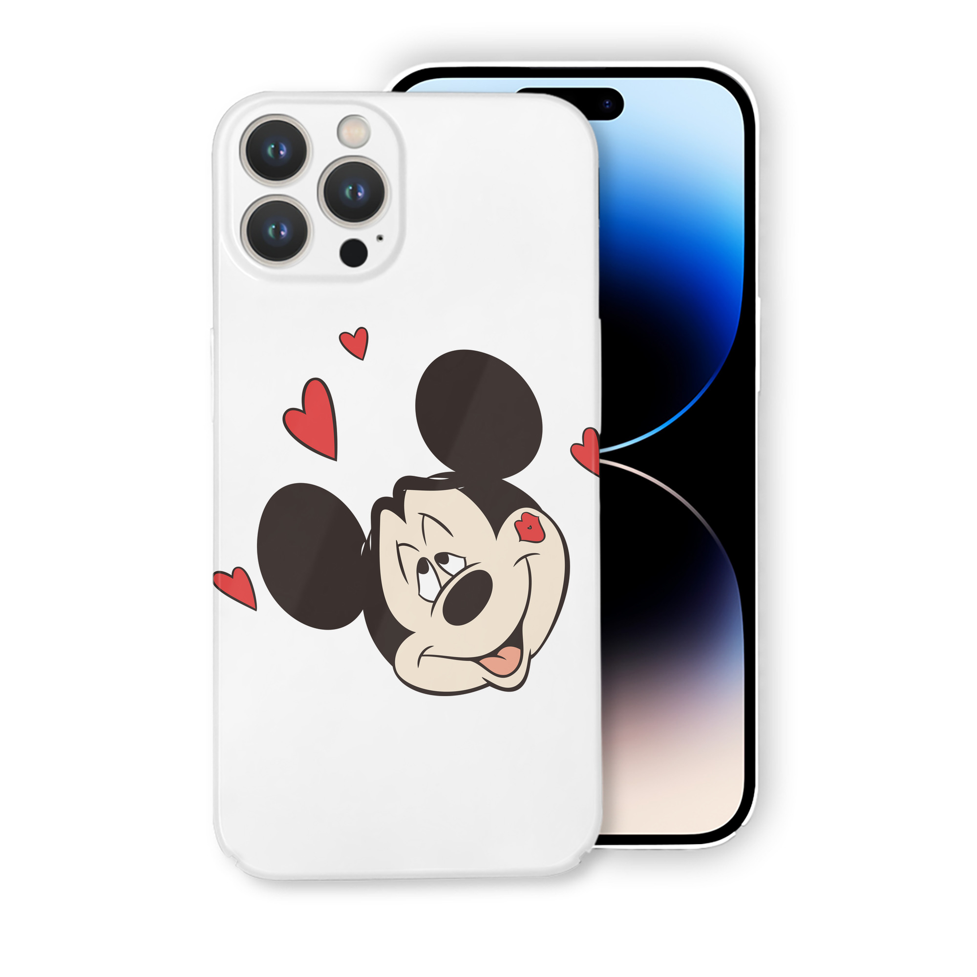 （画像用） ミッキーマウス Mickey Mouse 【iPhone 14シリーズ対応】ハードケース